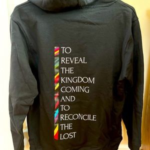 Black Hoodie Sweat Shirt - Hillsong- size Small - New Never worn
